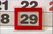 Année bissextile: 29 février